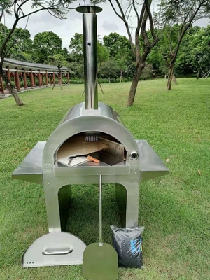 فرن البيتزا CT 103 Baker Steel Outdoor Pizza Oven 900mm Metal Outdoor Pizza Oven