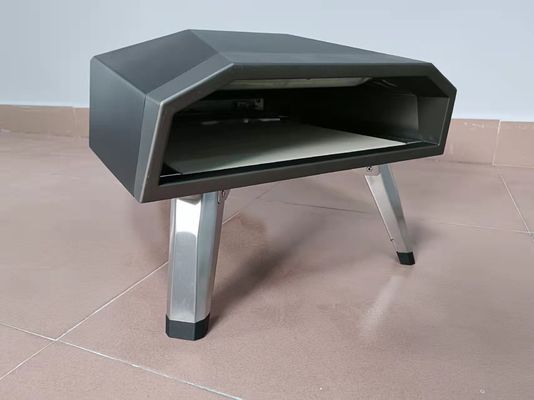 600x400 CSA Gas Pizza Oven Commercial CT 108 GA Steel Pizza Oven