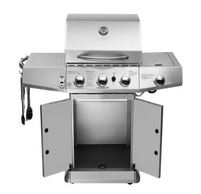 OEM Gas BBQ Grill 4 Burner Gas Grill Brakes مع الفرامل