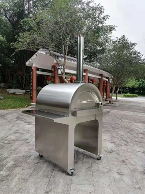 فرن البيتزا CT 103 Baker Steel Outdoor Pizza Oven 900mm Metal Outdoor Pizza Oven