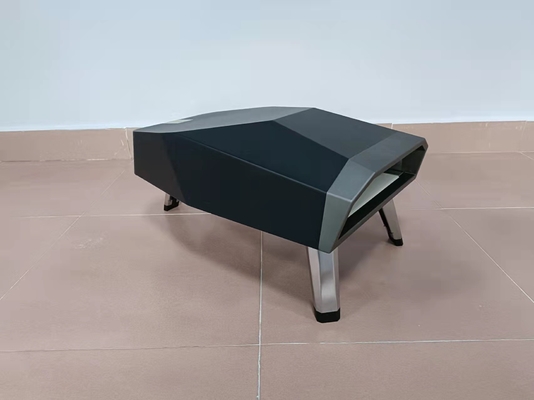 Oem 305x305mm Gas Pizza Oven CE فرن بيتزا تجاري خارجي