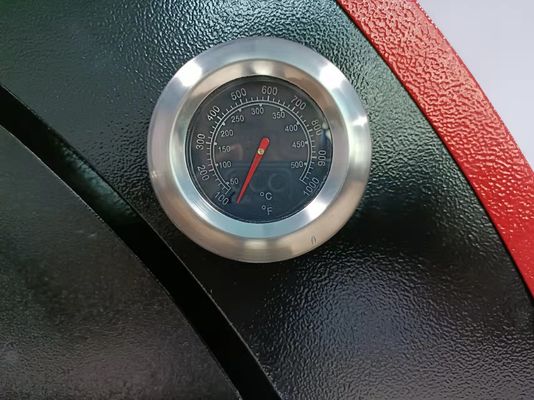 410C CSA الصلب الخشب فرن موقد الخشب في الهواء الطلق مع فرن البيتزا